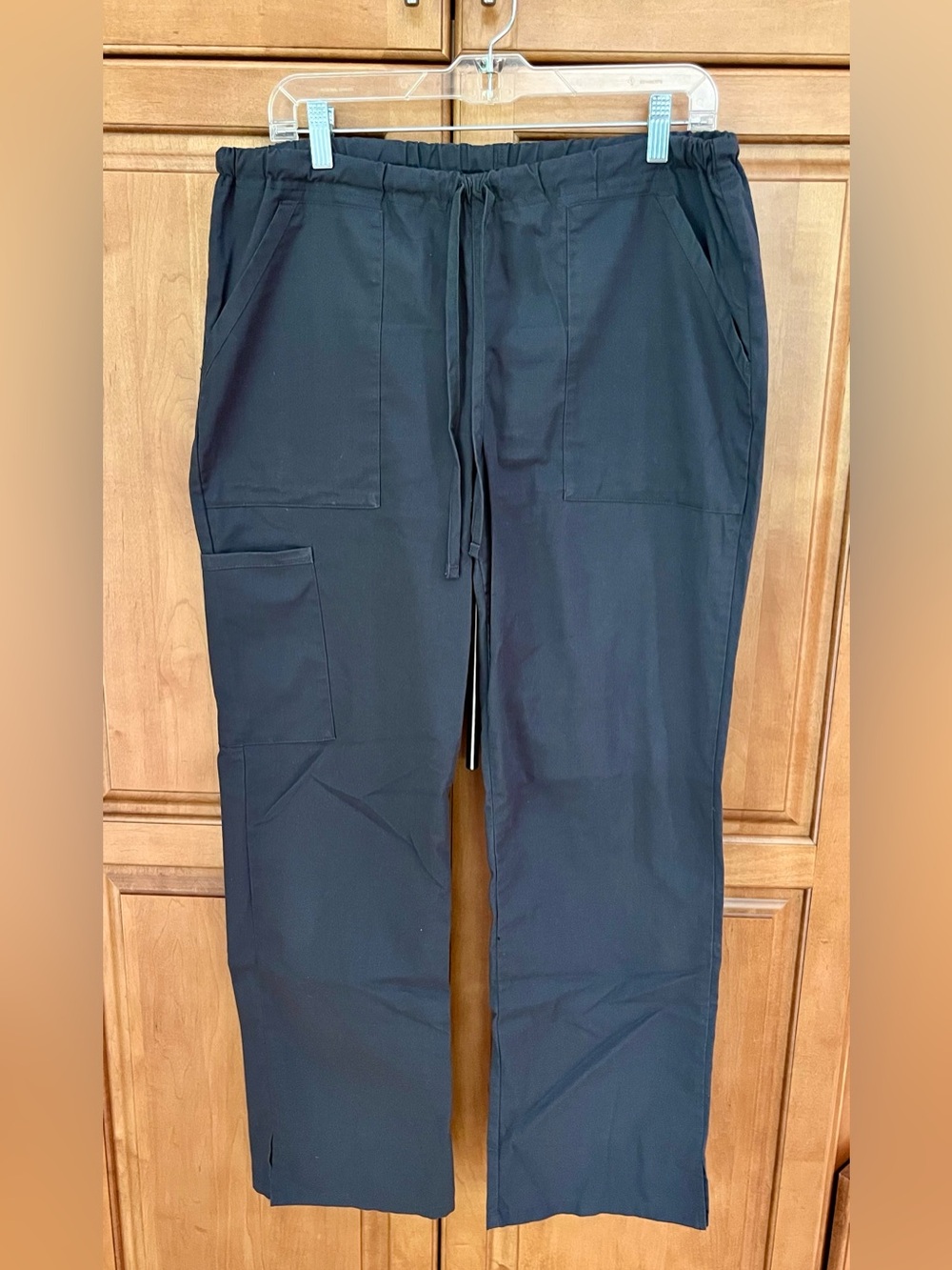 Cherokee Drawstring Flare Scrub Pants - Size Medium
